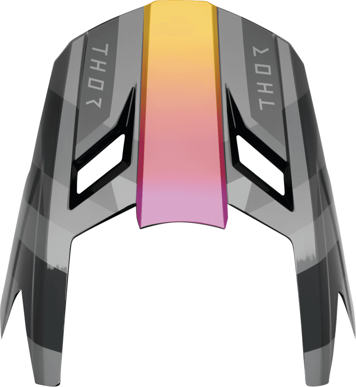 THOR 01321977 Fleet Visor Kit - Camber - Black/Magenta - XS-M