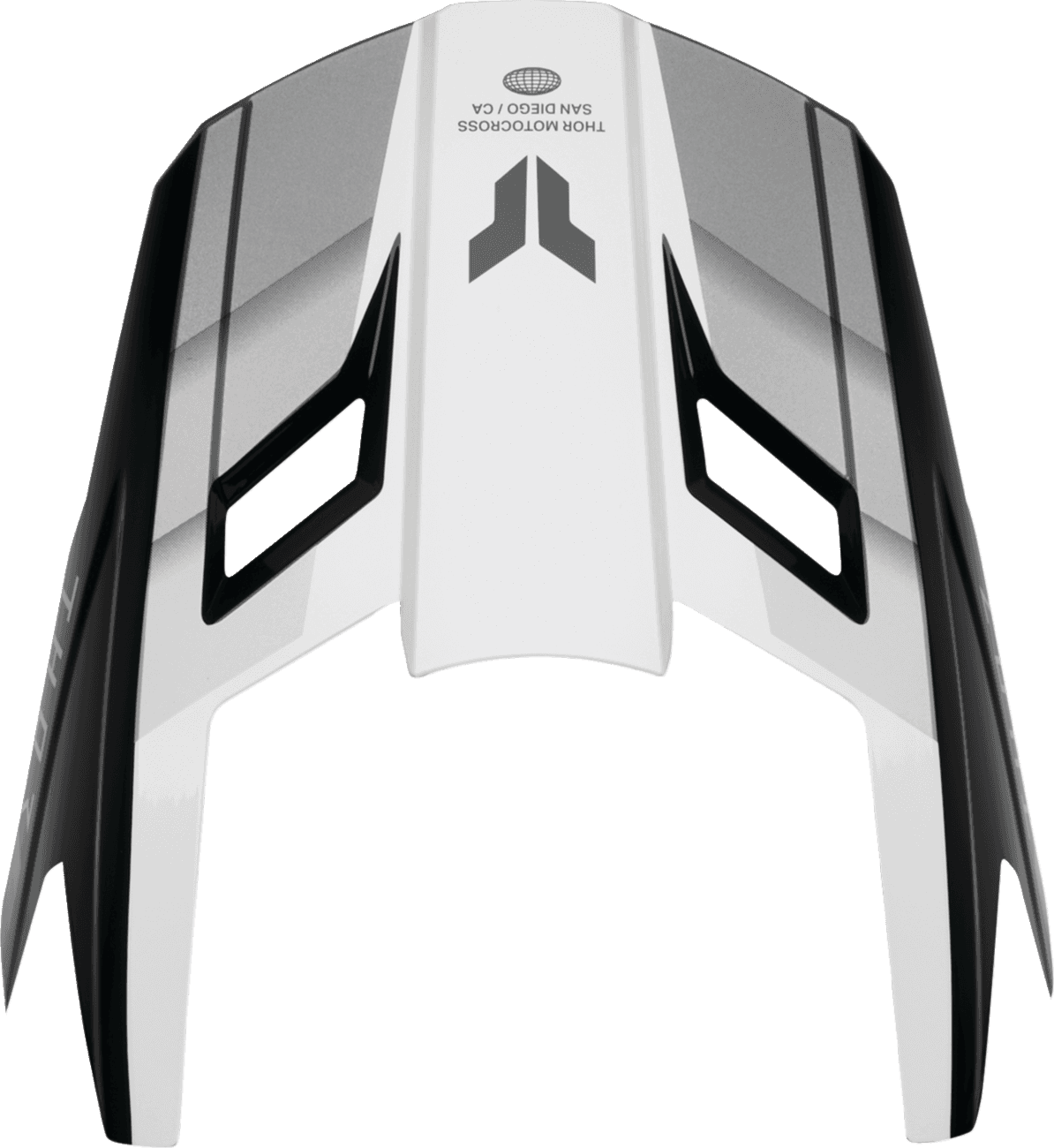 THOR 01321985 Fleet Visor Kit - Defy - Black/White - XS-M