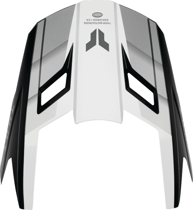 THOR 01321985 Fleet Visor Kit - Defy - Black/White - XS-M