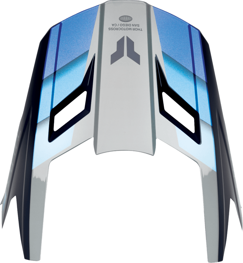 THOR 01321987 Fleet Visor Kit - Defy - Blue/Gray - XS-M