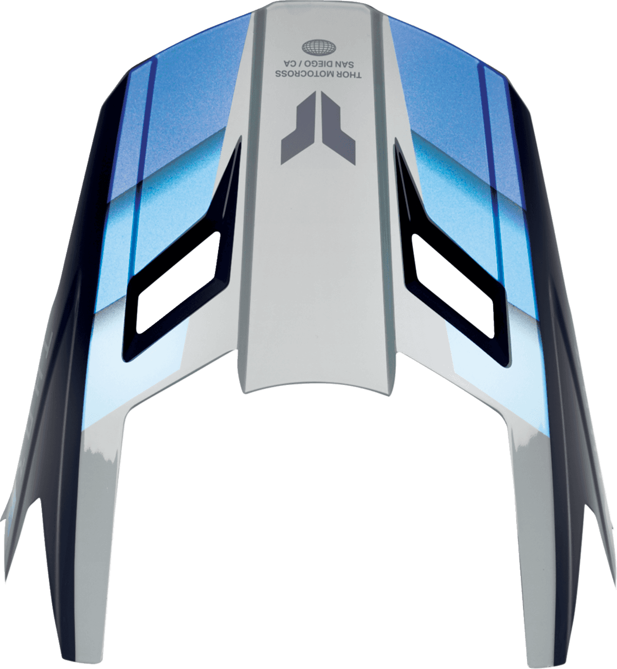 THOR 01321988 Fleet Visor Kit - Defy - Blue/Gray - L-2XL