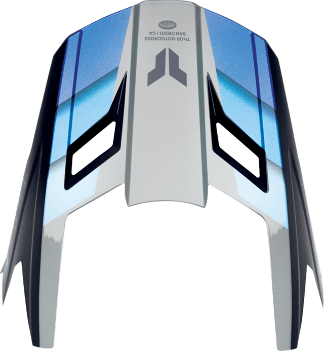 THOR 01321988 Fleet Visor Kit - Defy - Blue/Gray - L-2XL