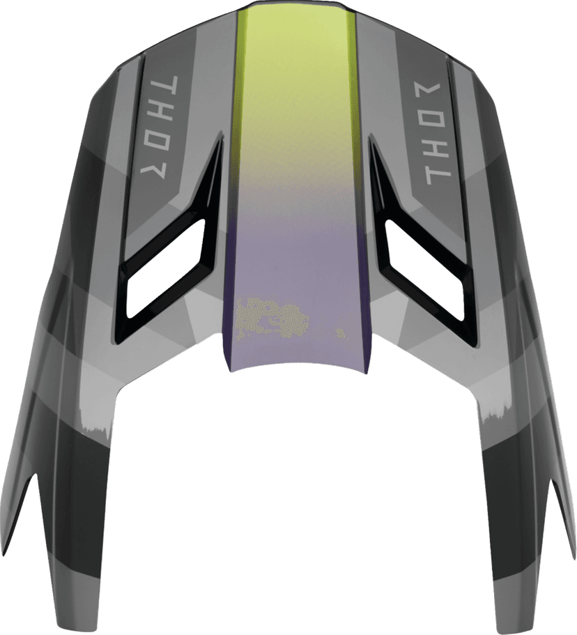 THOR 01321996 Youth Fleet Visor Kit - Camber - Black/Purple