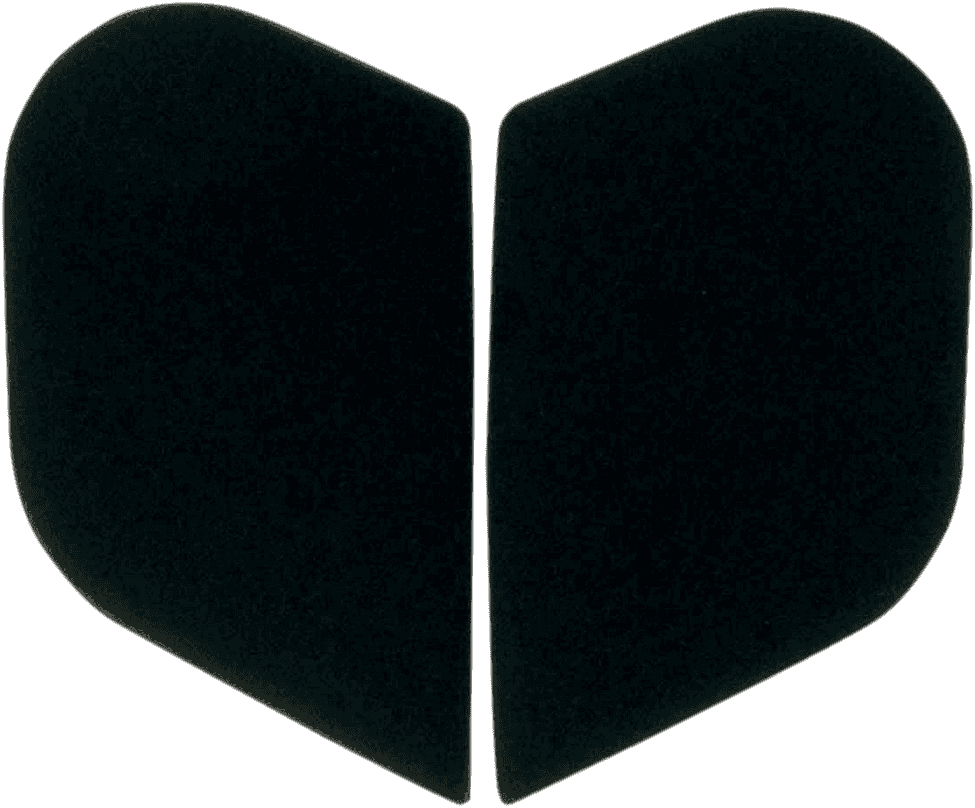 ICON 0133-0343 Airframe/Alliance™ Side Plates - Rubatone Black