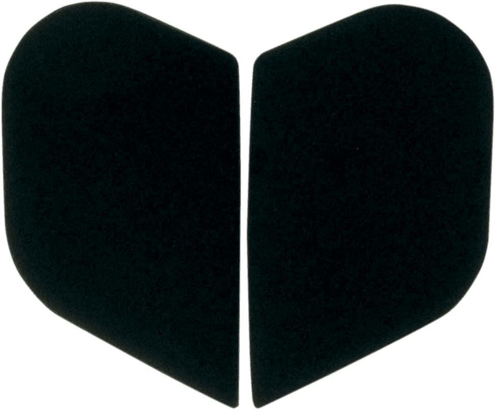 ICON 0133-0343 Airframe/Alliance™ Side Plates - Rubatone Black