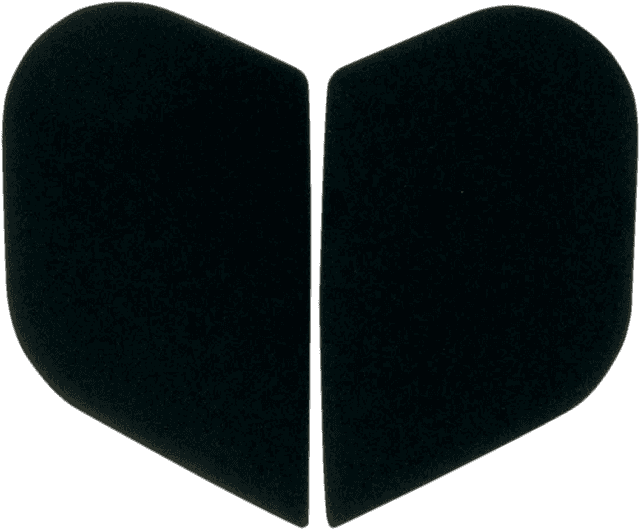 ICON 0133-0343 Airframe/Alliance™ Side Plates - Rubatone Black