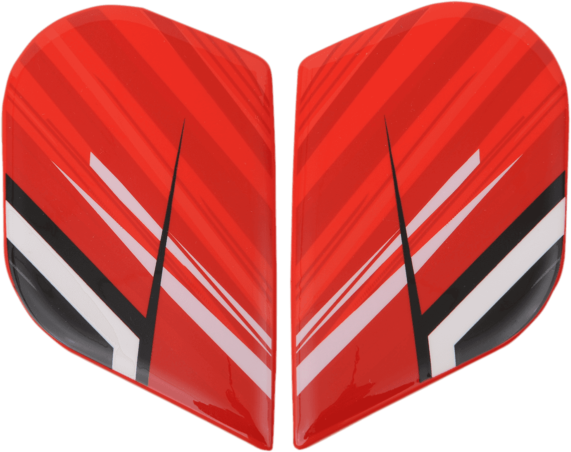 ICON 0133-1022 Alliance™ Side Plates - Overlord - Red