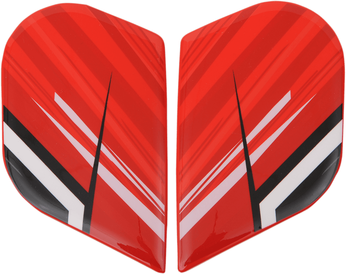 ICON 0133-1022 Alliance™ Side Plates - Overlord - Red