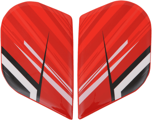 ICON 0133-1022 Alliance™ Side Plates - Overlord - Red
