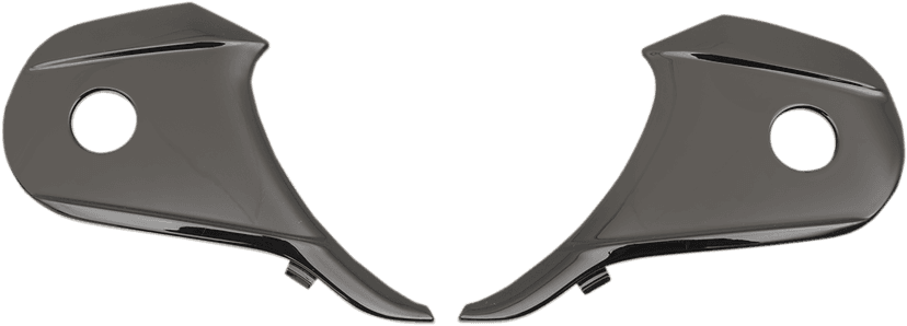 Z1R 0133-1040 Range Side Plates - Black