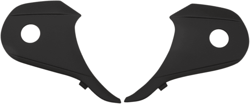 Z1R 0133-1050 Range Side Plates - Flat Black