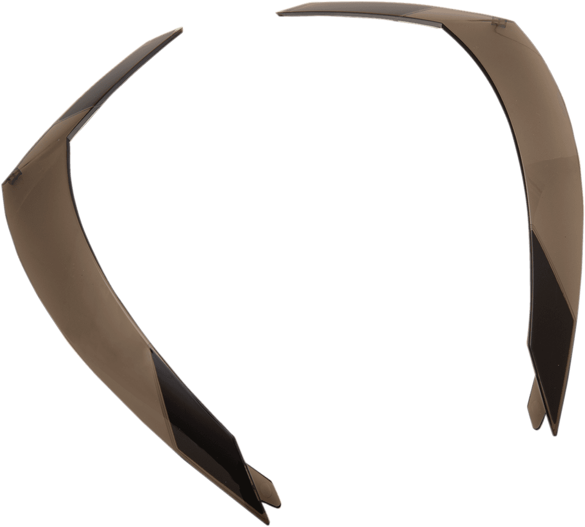 ICON 0133-1185 Airform™ Rear Spoiler - Smoke