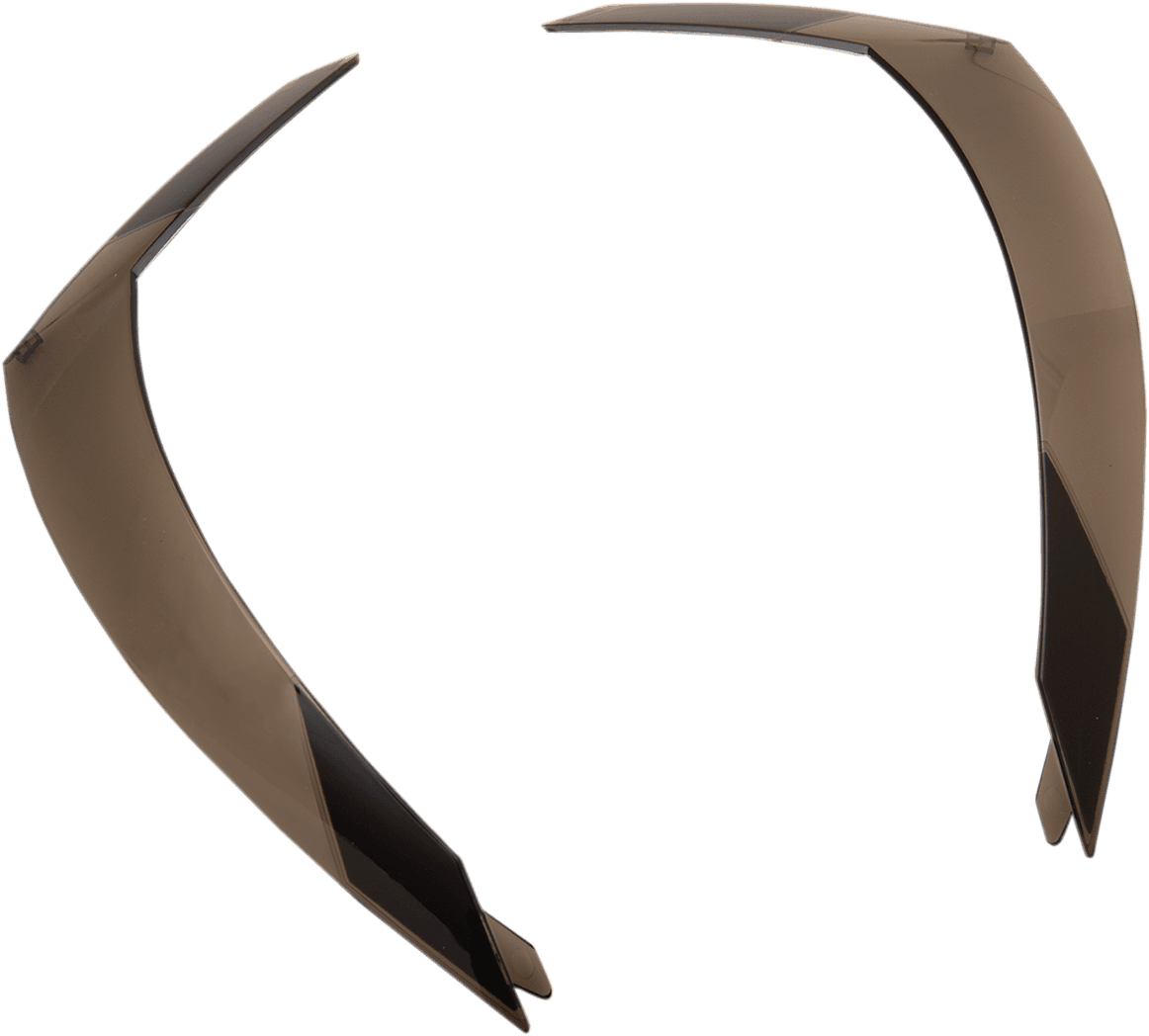 ICON 0133-1185 Airform™ Rear Spoiler - Smoke