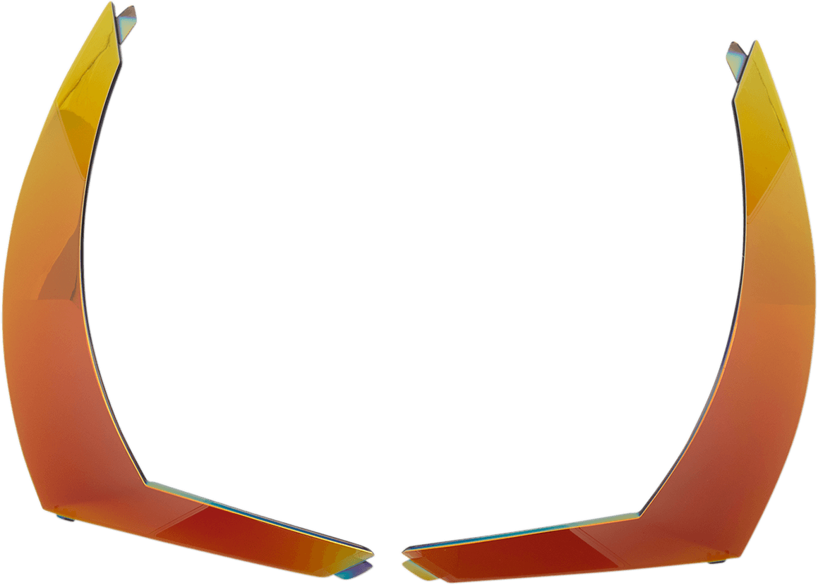 ICON 0133-1207 Airform™ Rear Spoiler - RST Red