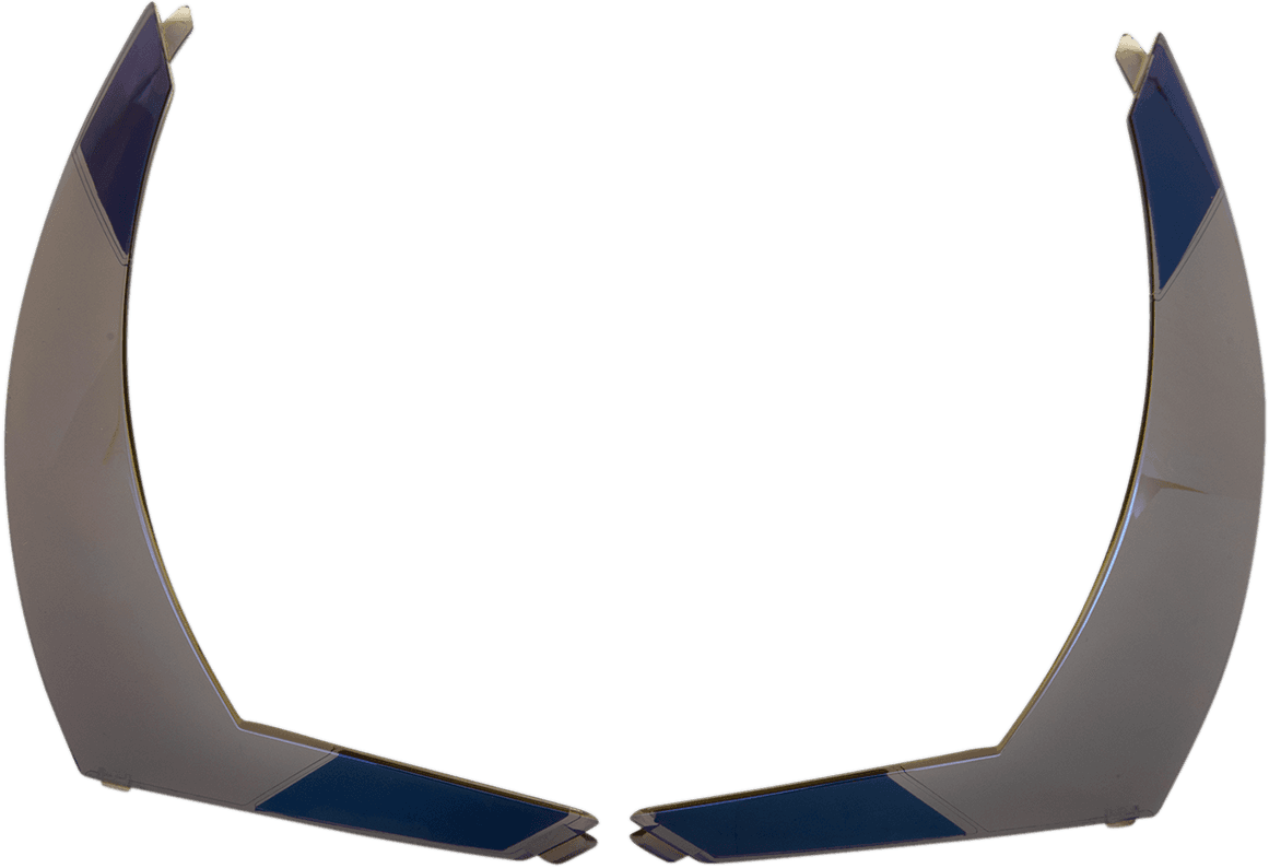 ICON 0133-1208 Airform™ Rear Spoiler - RST Blue