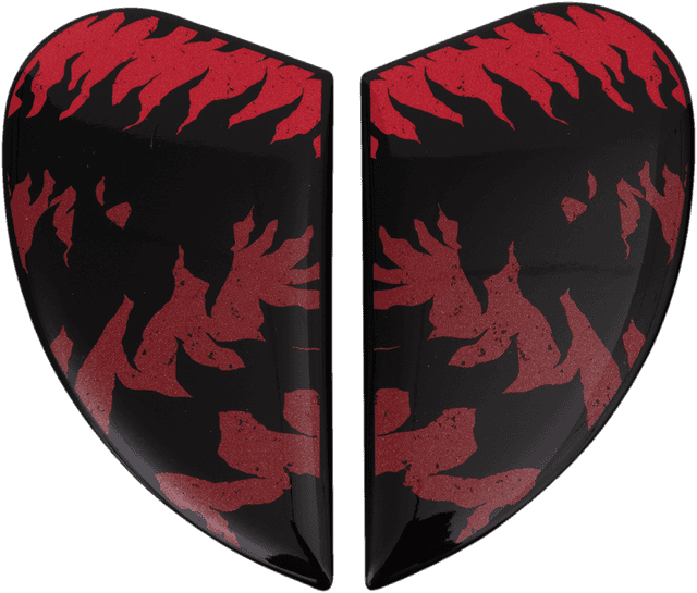 ICON 0133-1231 Airform™ Side Plates - Lycan - Red