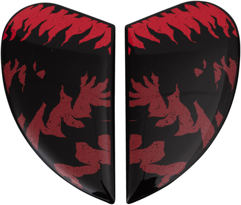 ICON 0133-1231 Airform™ Side Plates - Lycan - Red