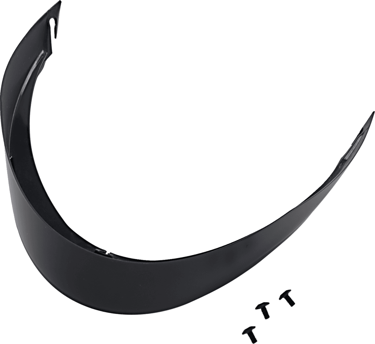 AGV 0133-1249 Pista GP R/Pista GP RR Pro Spoiler - Matte Black