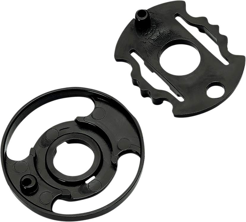BILTWELL 0133-1282 Gringo S/Lane Splitter Base Plate - Gen 2 - Black - Pair — image 2 of 3