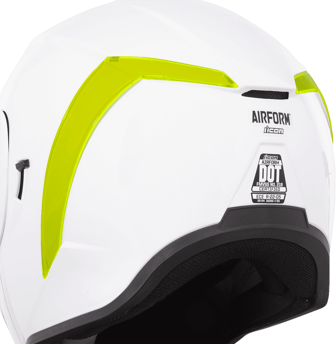 ICON 0133-1309 Airform™ Rear Spoiler - Dayglo Green