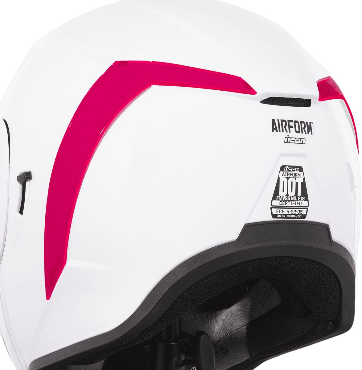 ICON 0133-1310 Airform™ Rear Spoiler - Dayglo Red