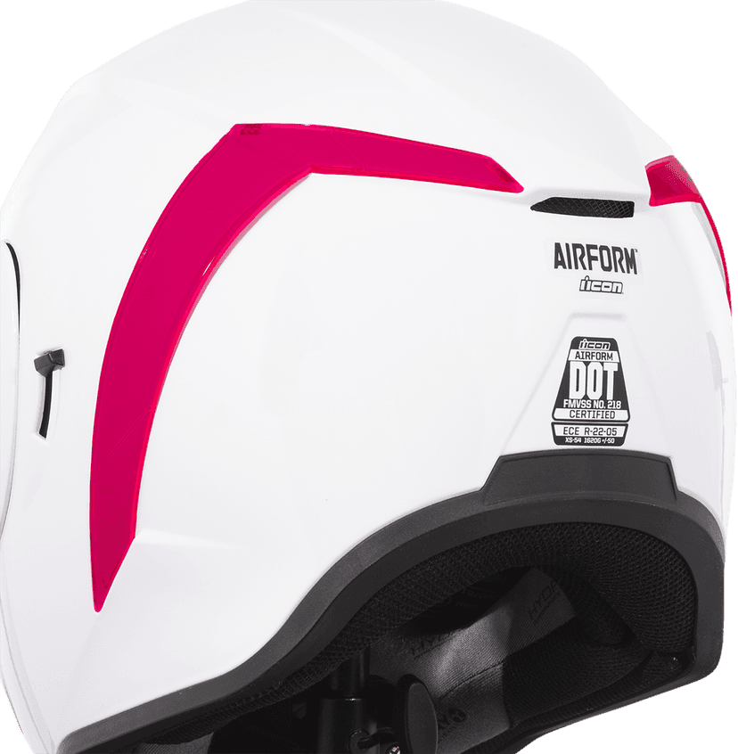 ICON 0133-1310 Airform™ Rear Spoiler - Dayglo Red