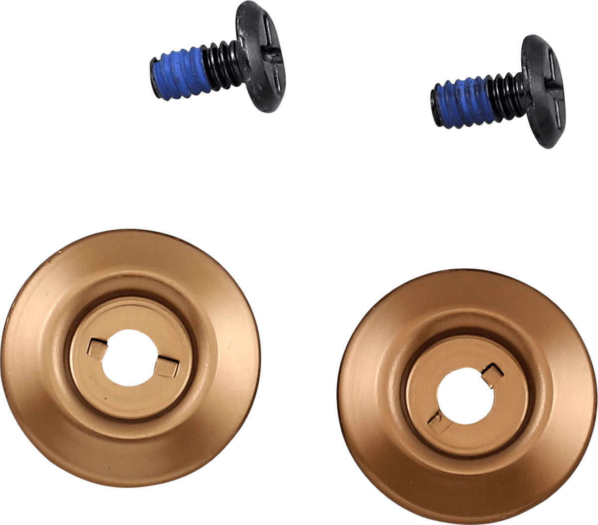 BILTWELL 0133-1340 Gen 2 Hardware Kit - Black Screw - Bronze Baseplate
