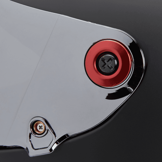 BILTWELL 0133-1341 Gen 2 Hardware Kit - Black Screw - Red Baseplate — image 2 of 6