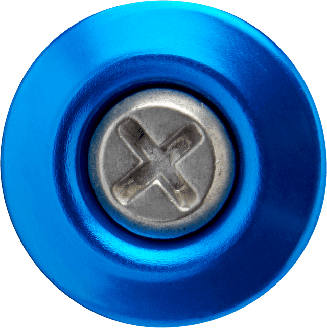 BILTWELL 0133-1348 Gen 2 Hardware Kit - SS Screw - Blue Baseplate — image 5 of 6