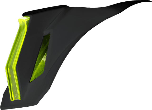 ICON 0133-1376 Airform™ Speedfin - Black/Green