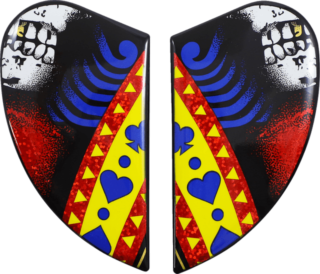 ICON 0133-1384 Airform™ Side Plates - Suicide King - Gold