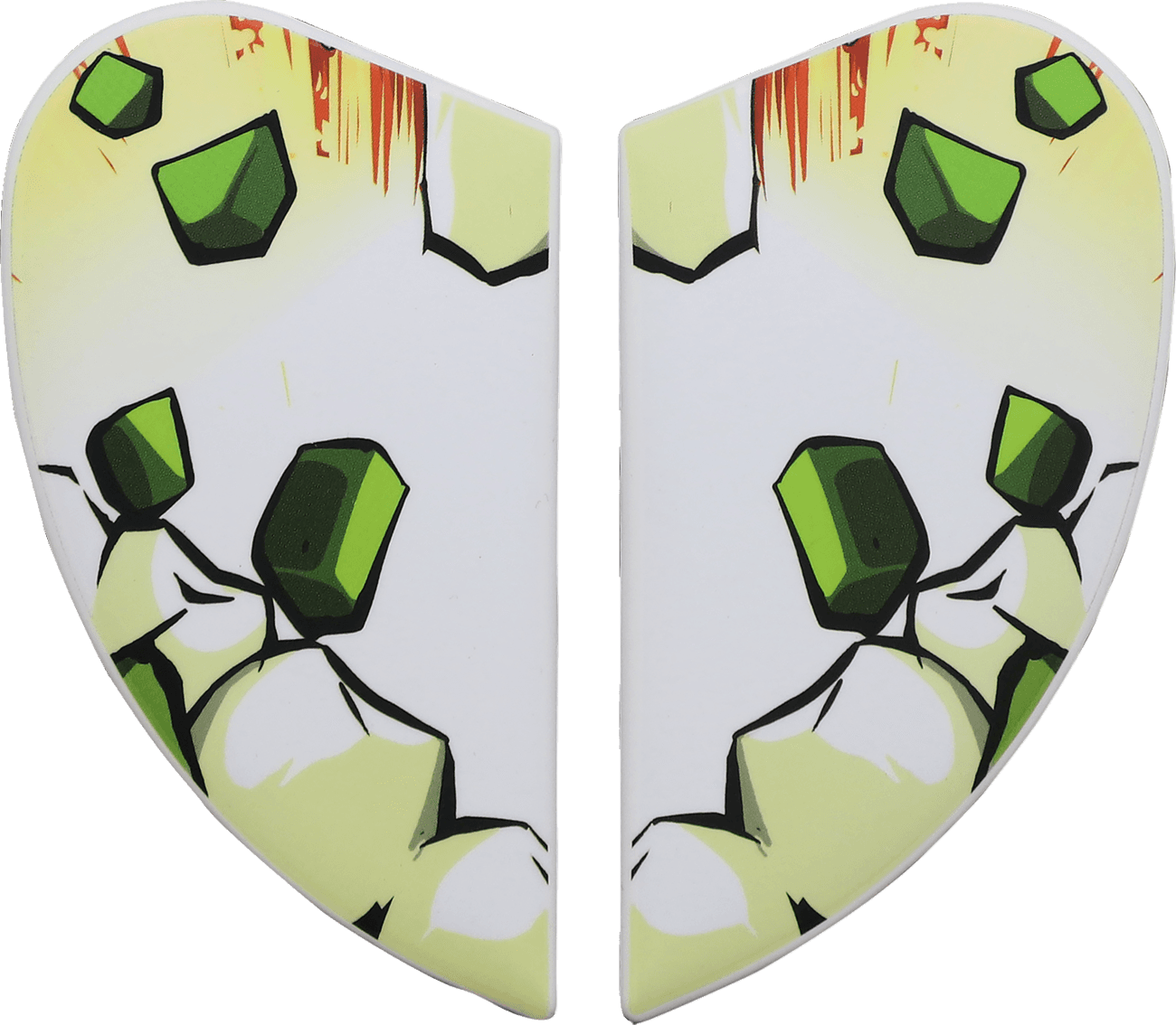 ICON 0133-1386 Airform™ Side Plates - Grenadier - Green
