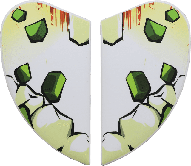 ICON 0133-1386 Airform™ Side Plates - Grenadier - Green