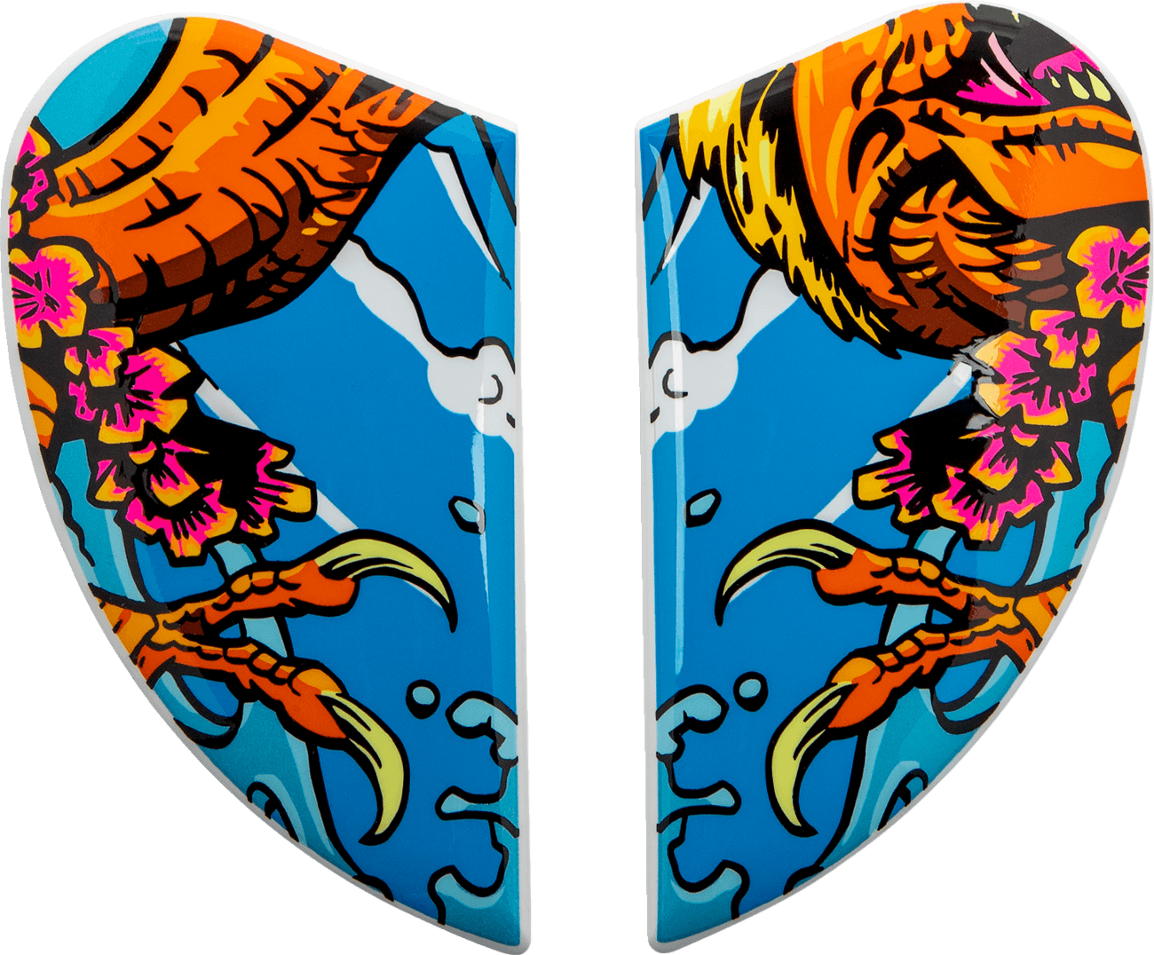 ICON 0133-1392 Airform™ Side Plates - Dino Fury