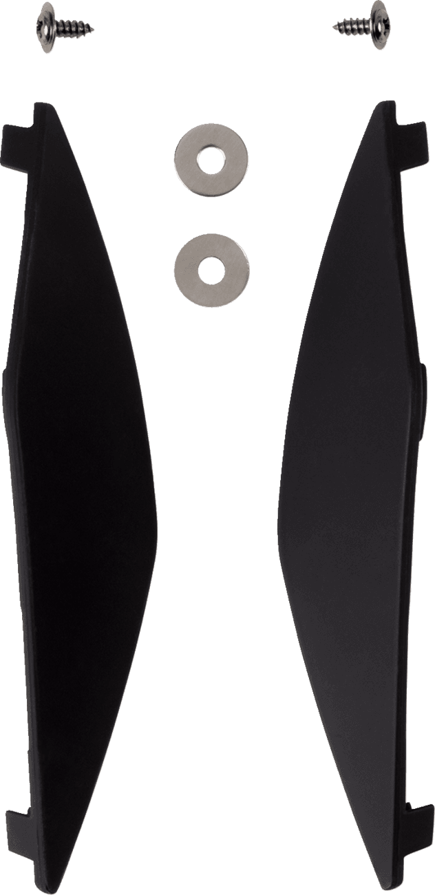 ICON 0133-1420 Domain™ Side Covers - Rubatone Black
