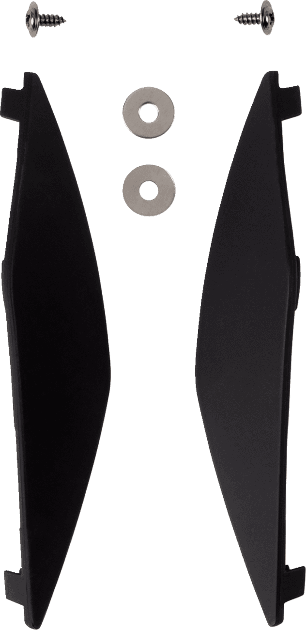 ICON 0133-1420 Domain™ Side Covers - Rubatone Black