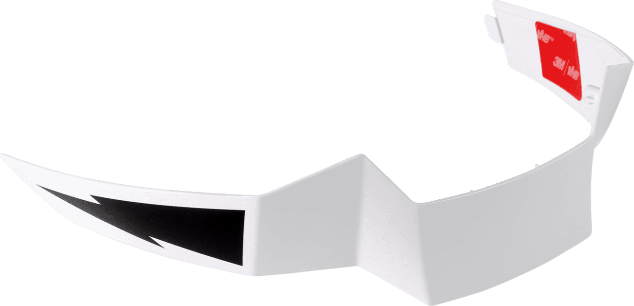 ICON 0133-1430 Airflite™ Rear Spoiler - ReDoodle - White