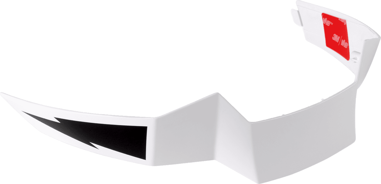ICON 0133-1430 Airflite™ Rear Spoiler - ReDoodle - White