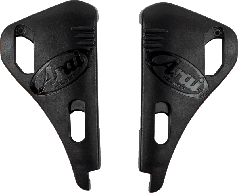 ARAI HELMETS 0133-1440 VAS-V Pivot Cover Plates - Pro Shade System - Black