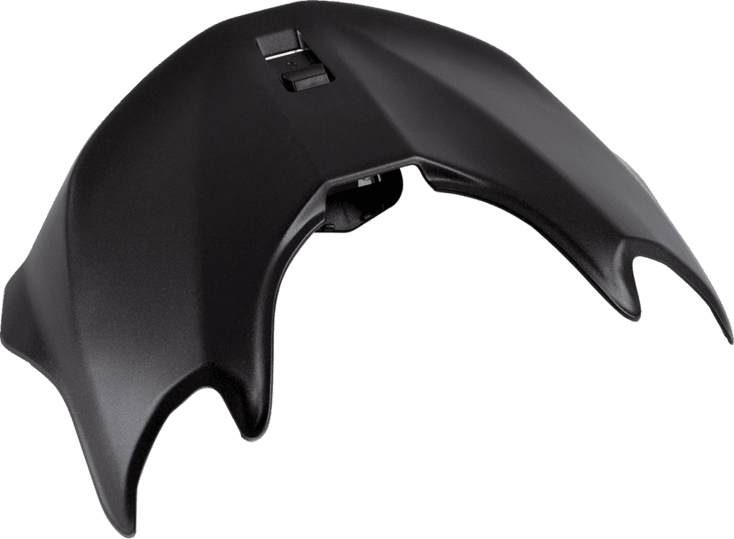 ARAI HELMETS 0133-1536 XD-5 Spoiler - Black Frost