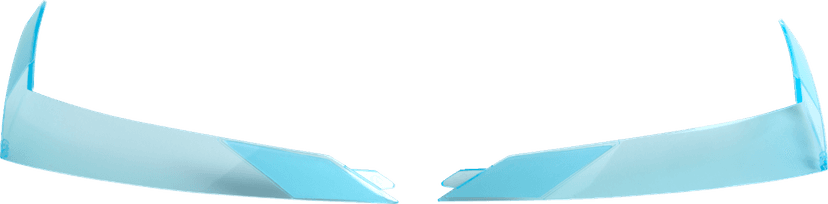 ICON 0133-1546 Airform™ Rear Spoiler - Dayglo Blue