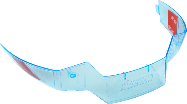 ICON 0133-1547 Airflite™ Rear Spoiler - Dayglo Blue
