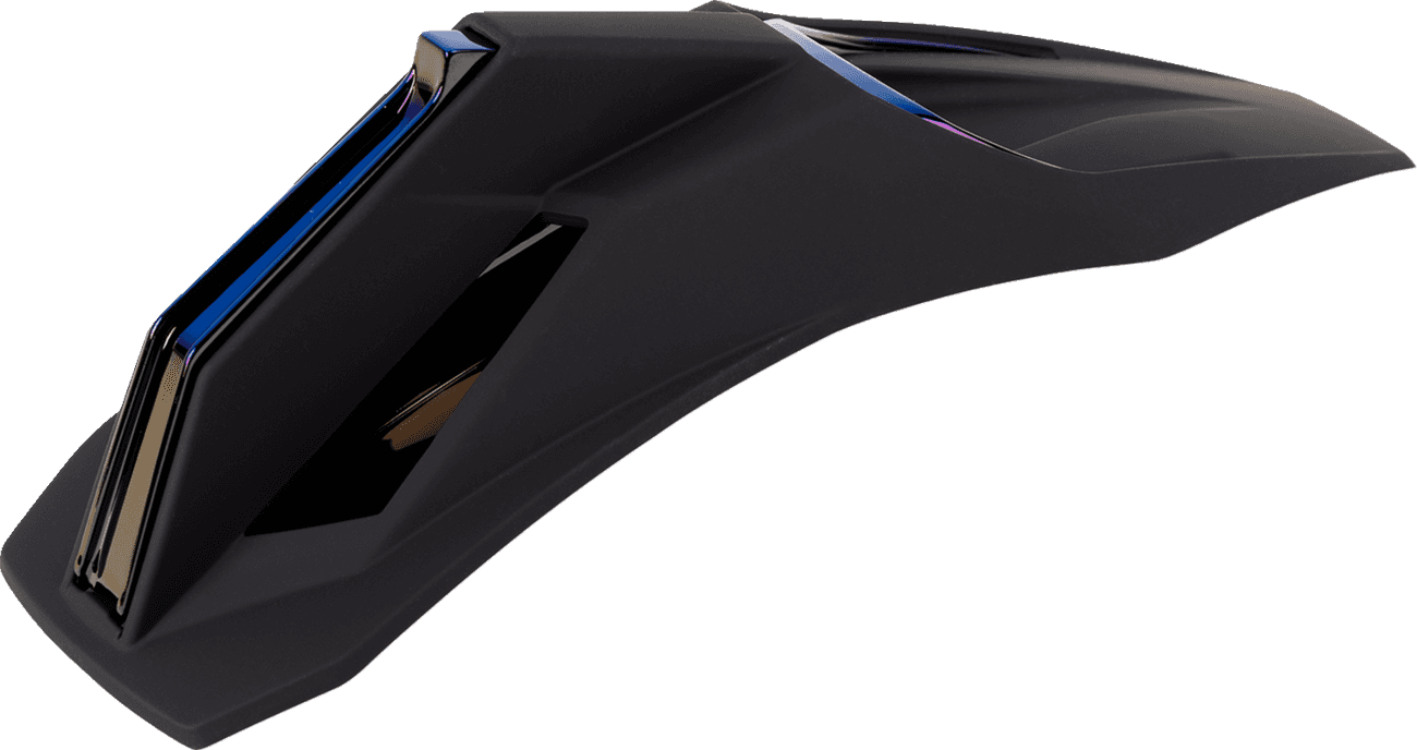ICON 0133-1548 Airform™ Speedfin - Black/Dayglo Blue