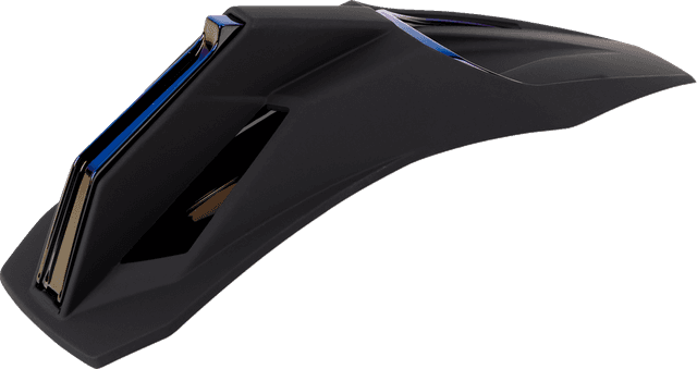 ICON 0133-1548 Airform™ Speedfin - Black/Dayglo Blue