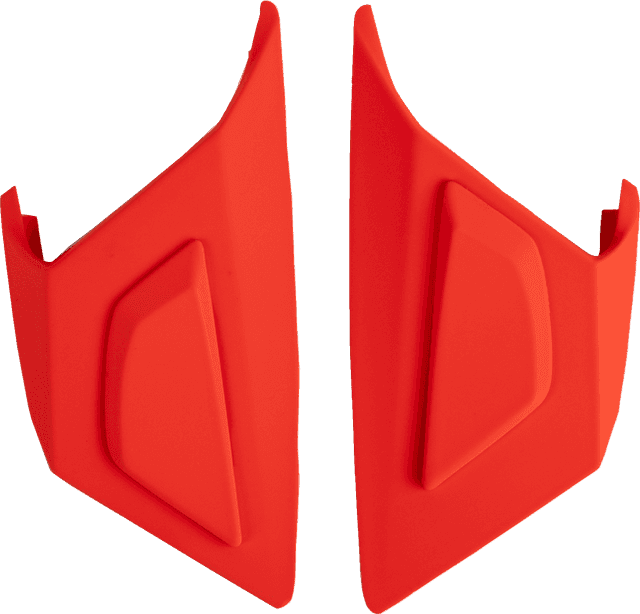 ICON 0133-1567 Elsinore™ Top Vents - Rubatone Race Red