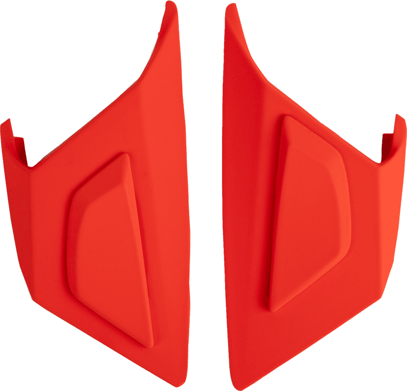 ICON 0133-1567 Elsinore™ Top Vents - Rubatone Race Red