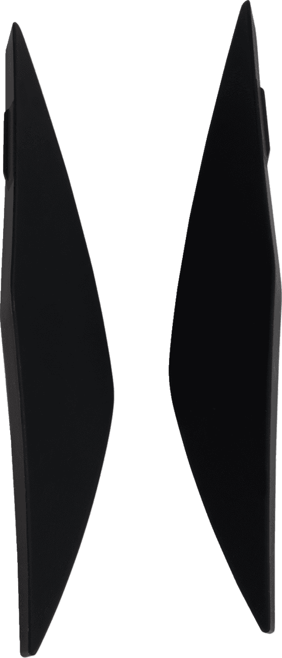 ICON 0133-1577 Elsinore™ Side Covers - Rubatone Black