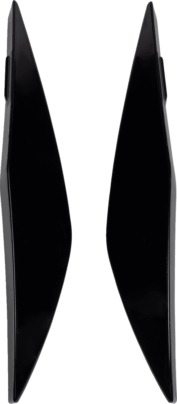 ICON 0133-1578 Elsinore™ Side Covers - Gloss Black