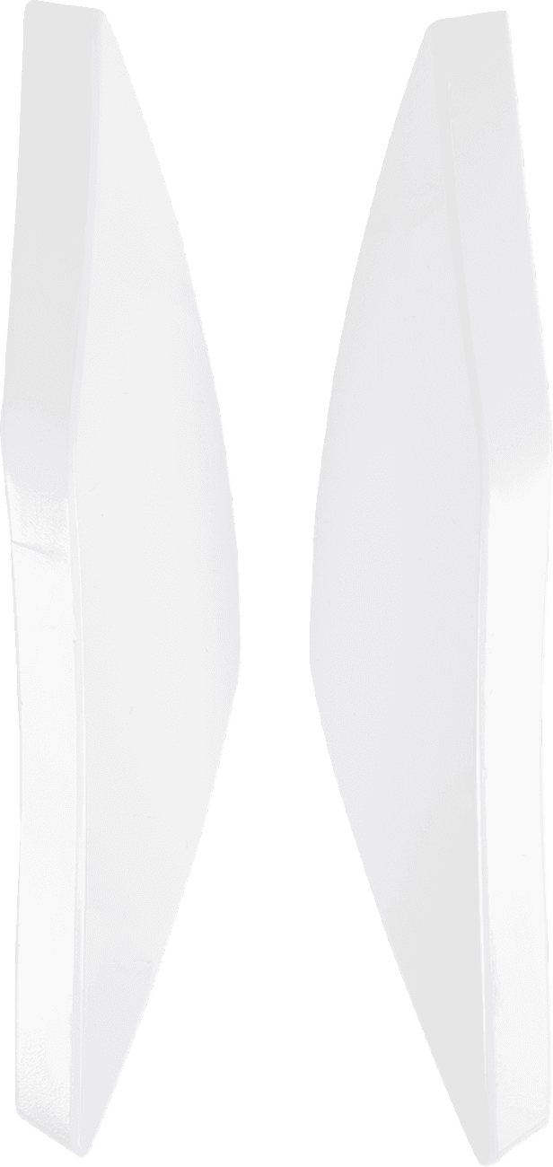 ICON 0133-1579 Elsinore™ Side Covers - Gloss White