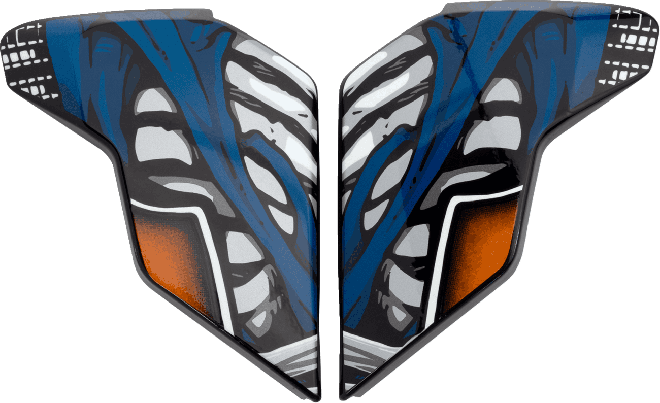 ICON 0133-1584 Airflite™ Side Plates - Trick or Street 4 - Black